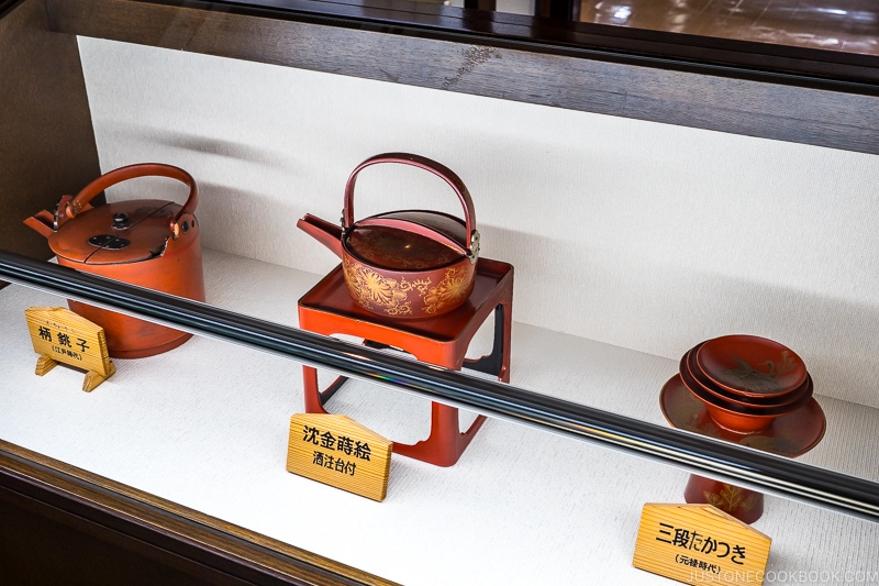 antique sake serveware
