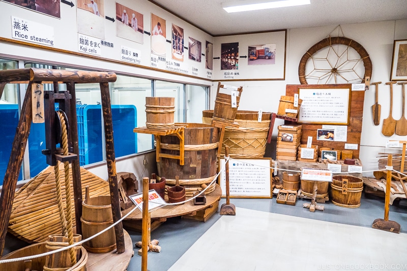 antique sake making equipment