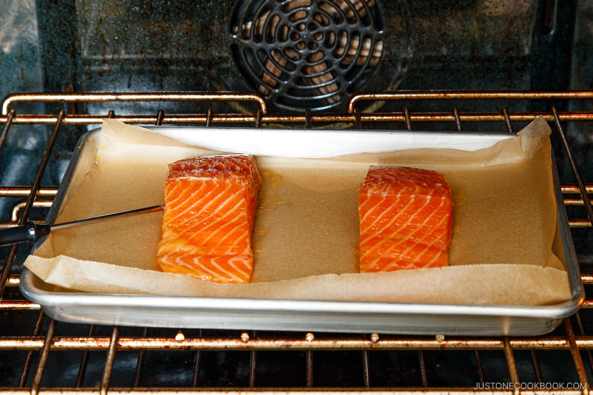 Baked Miso Salmon