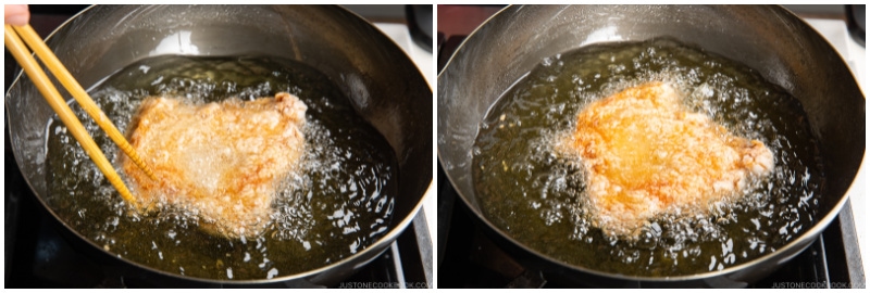 Fried Chicken with Scallion Soy Sauce 11