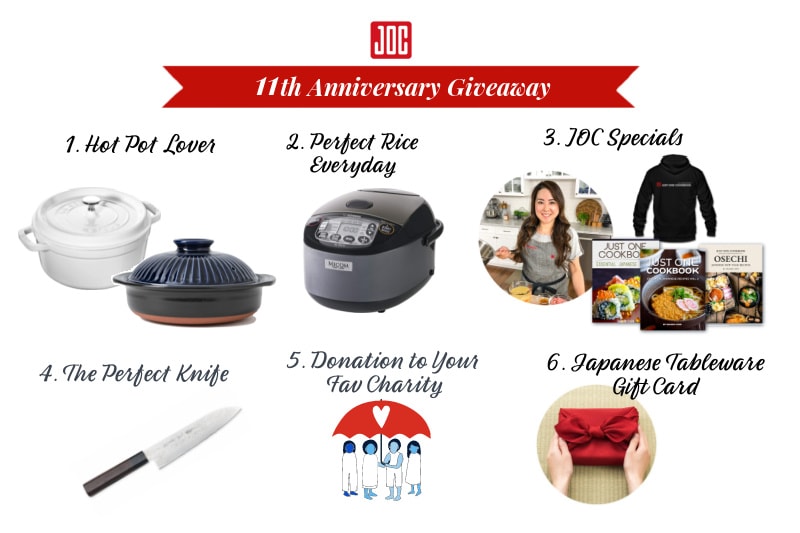 Japanese Gyuto Chef Knife Giveaway (Worldwide)(CLOSED) • Just One Cookbook