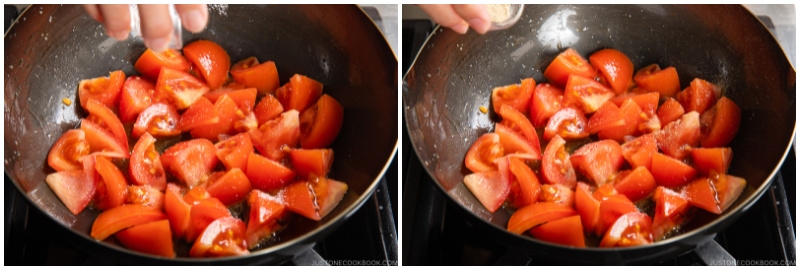 Stir Fried Tomatoes and Eggs 6