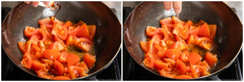 Stir Fried Tomatoes and Eggs 7