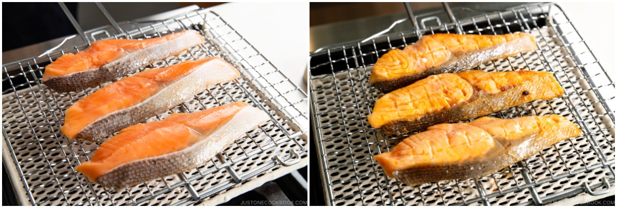 Yakizakana (Grilled Salmon)
