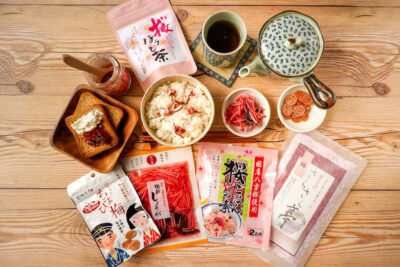 Sakura and Ume flavored food products from Kokoro Care