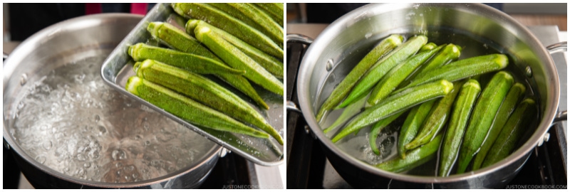 Okra with Ginger Soy Sauce 3