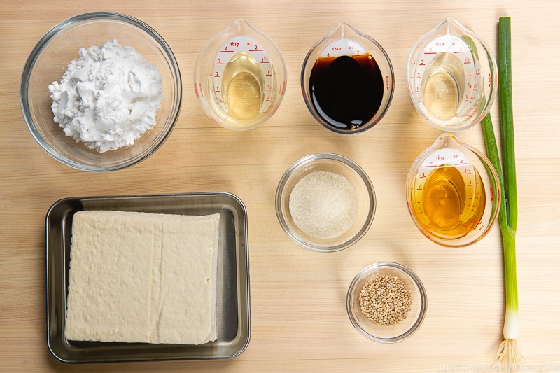 Teriyaki Tofu Bowl Ingredients