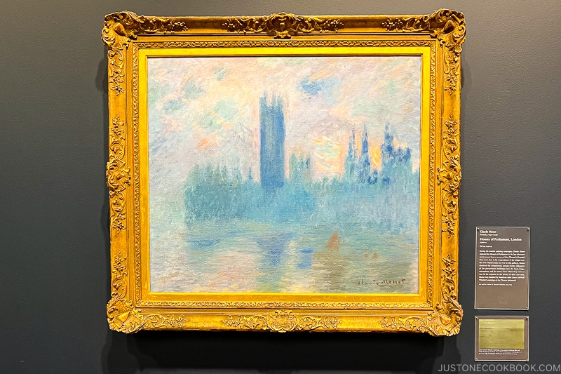 a painting by Monet