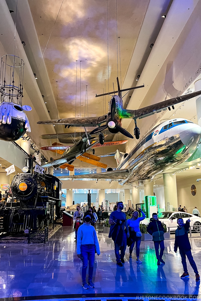 transportation gallery at Museum of Science and Industry, Chicago