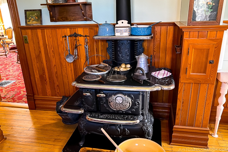 kitchen at Ernest Hemingway Birthplace Museum