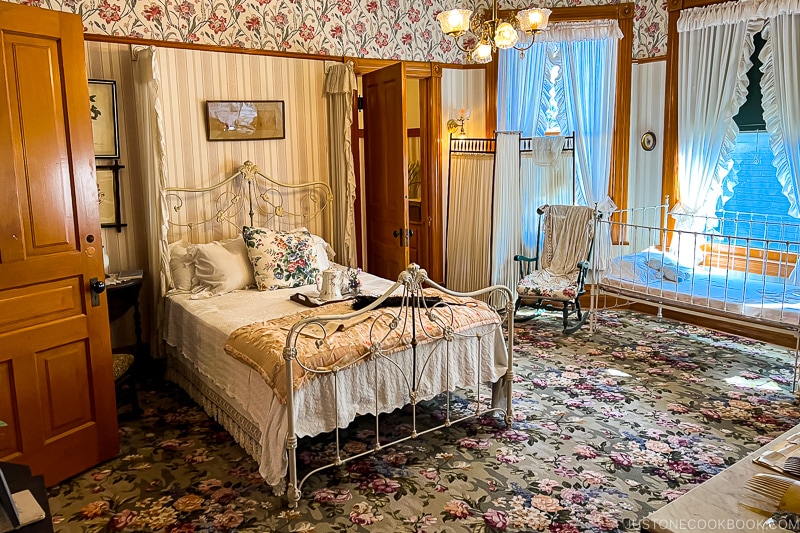 bedroom at Ernest Hemingway Birthplace Museum