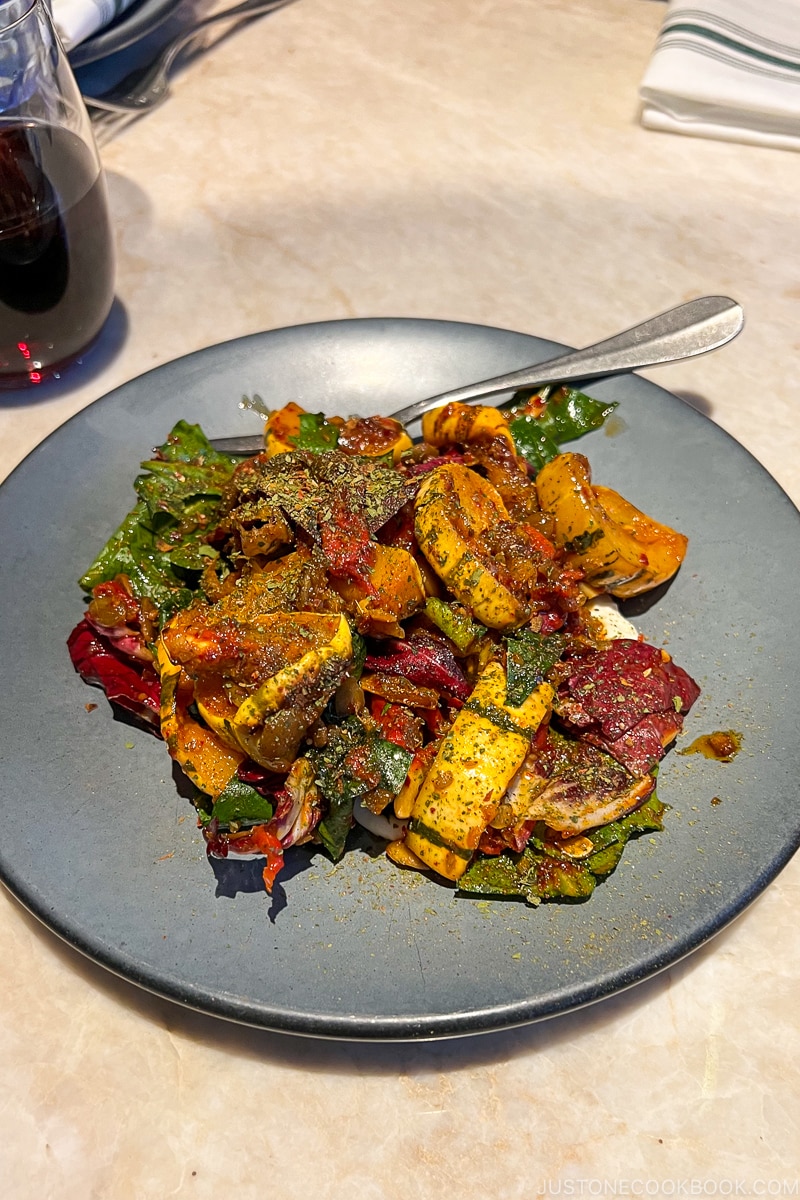 delicata squash on a plate on top of a table