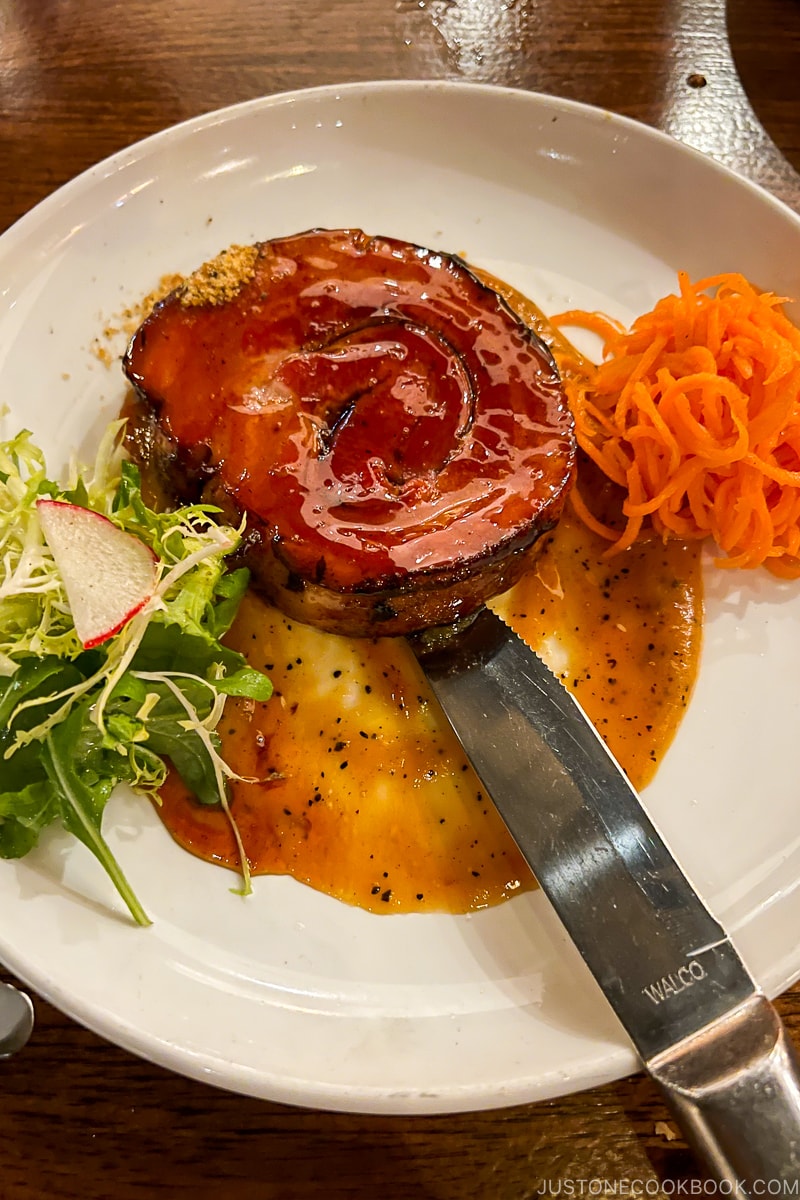 Pork Belly with Ginger Glaze