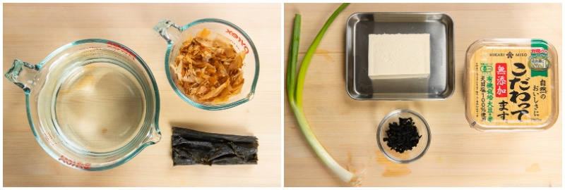 Miso Soup Ingredients