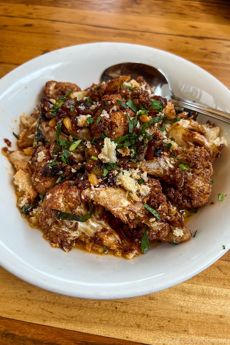 fried cauliflower