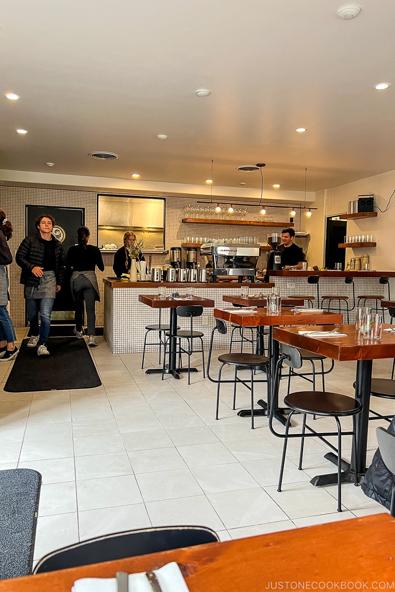 interior of Stationæry Restaurant in Carmel