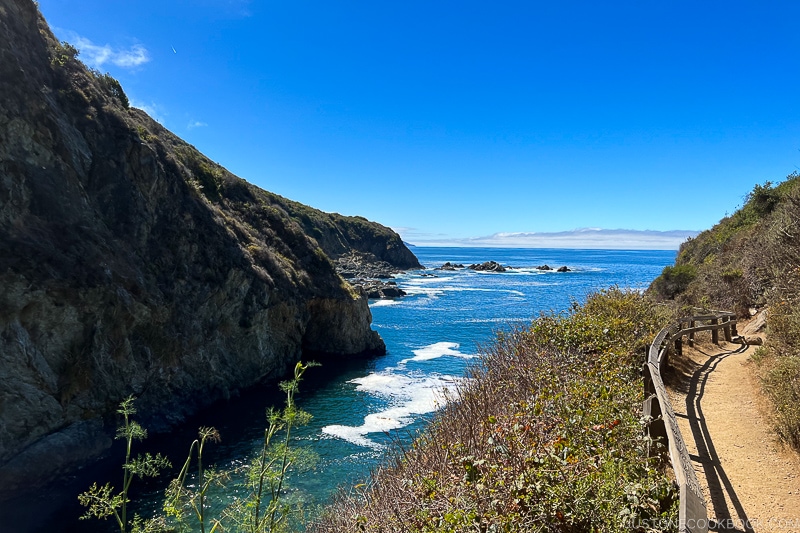 Partington Cove next to Pacific Ocean