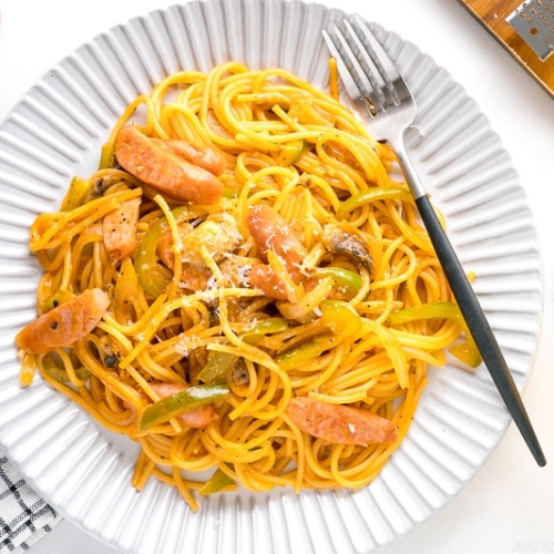 Napolitan Japanese Ketchup Spaghetti