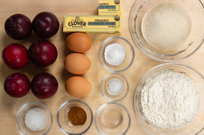 Plum Cake Ingredients