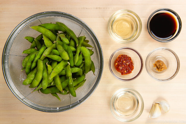 Spicy Edamame スパイシー枝豆 • Just One Cookbook