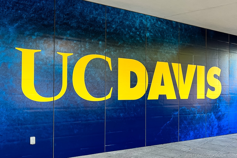 sign for UC Davis