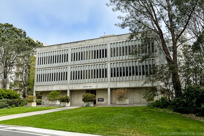 building at UCSD