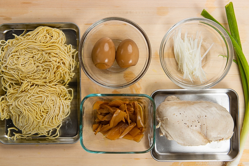 Shio Ramen Ingredients