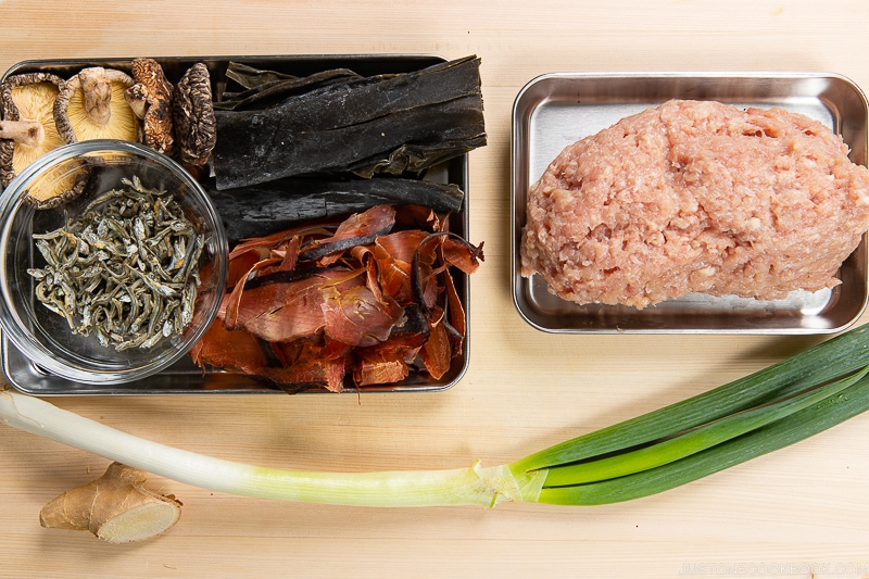 Shio Ramen Soup Ingredients