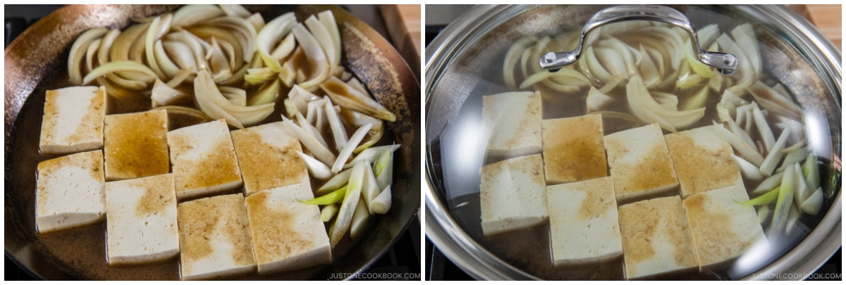 Simmered Beef and Tofu 9