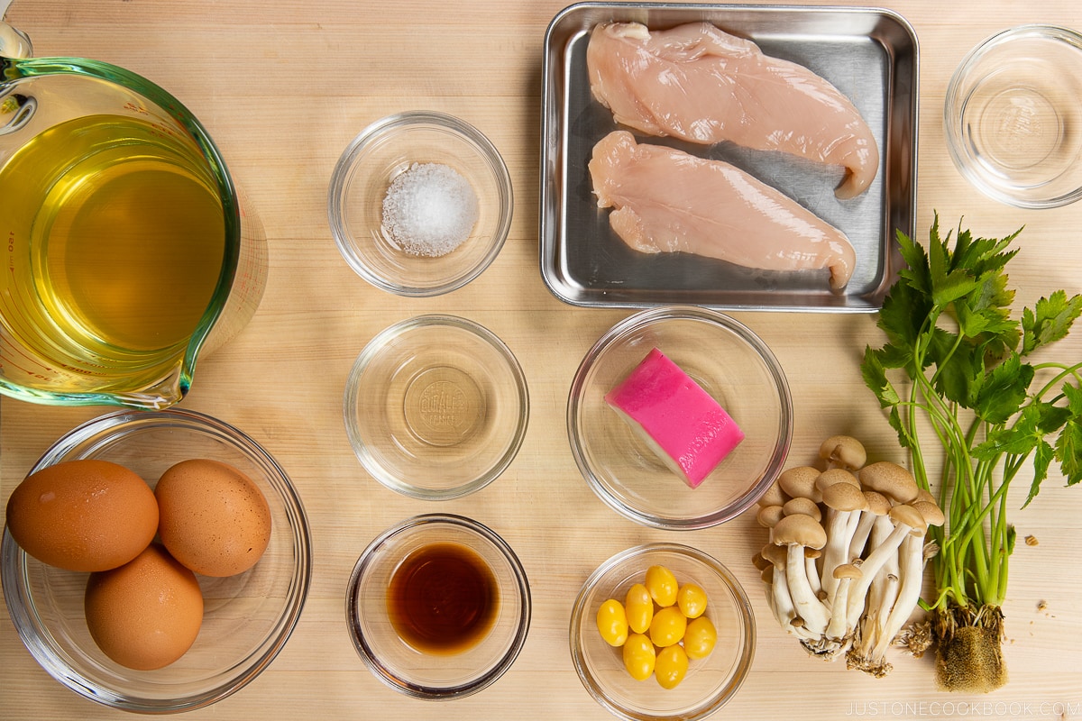 Chawanmushi Ingredients