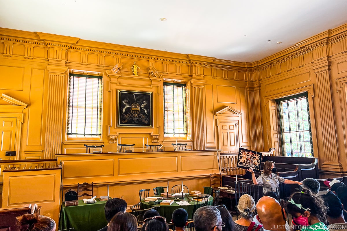 Supreme Court Room at Independence Hall