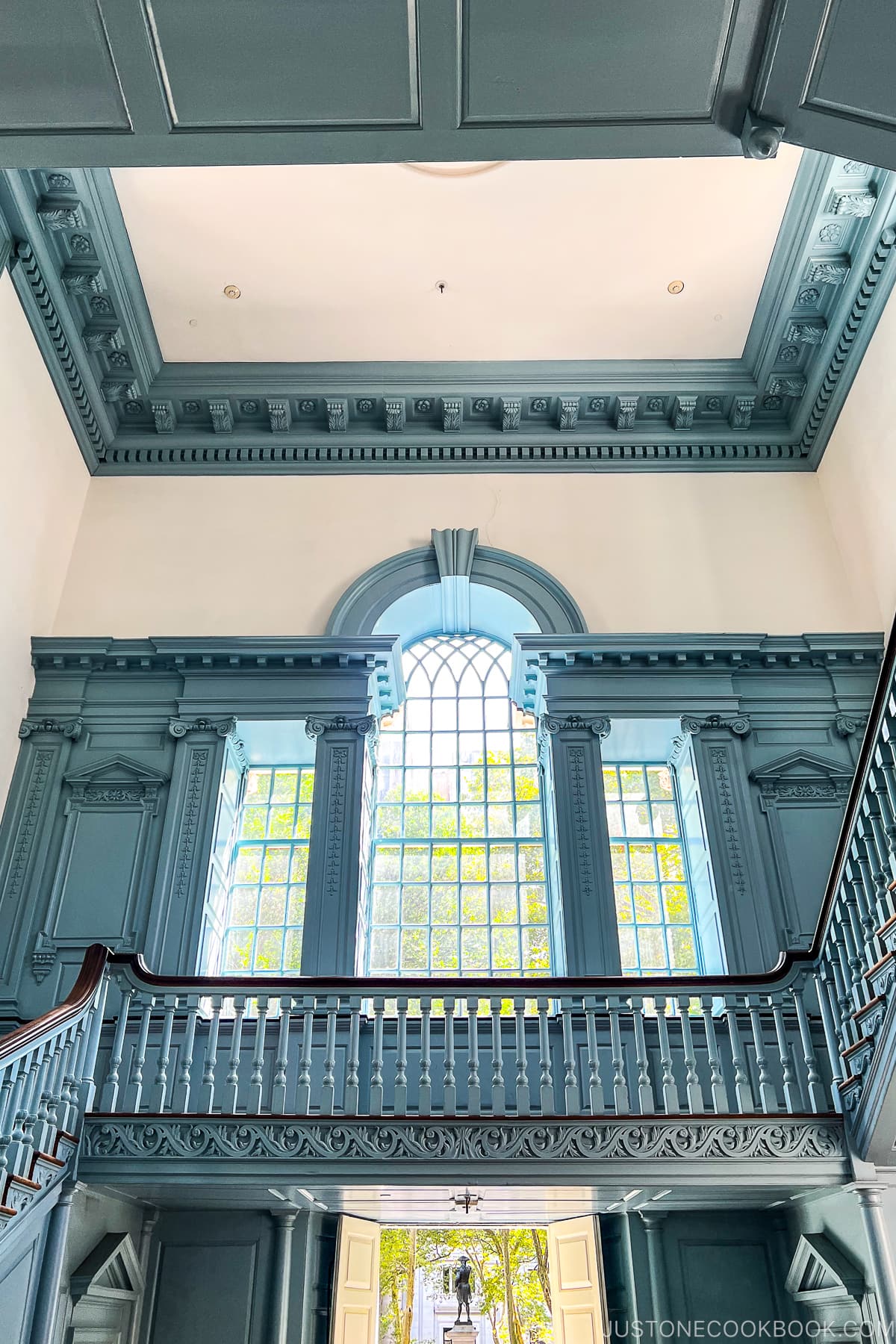 Sala delle scale della torre presso la Sala delle Assemblee dell'Independence Hall