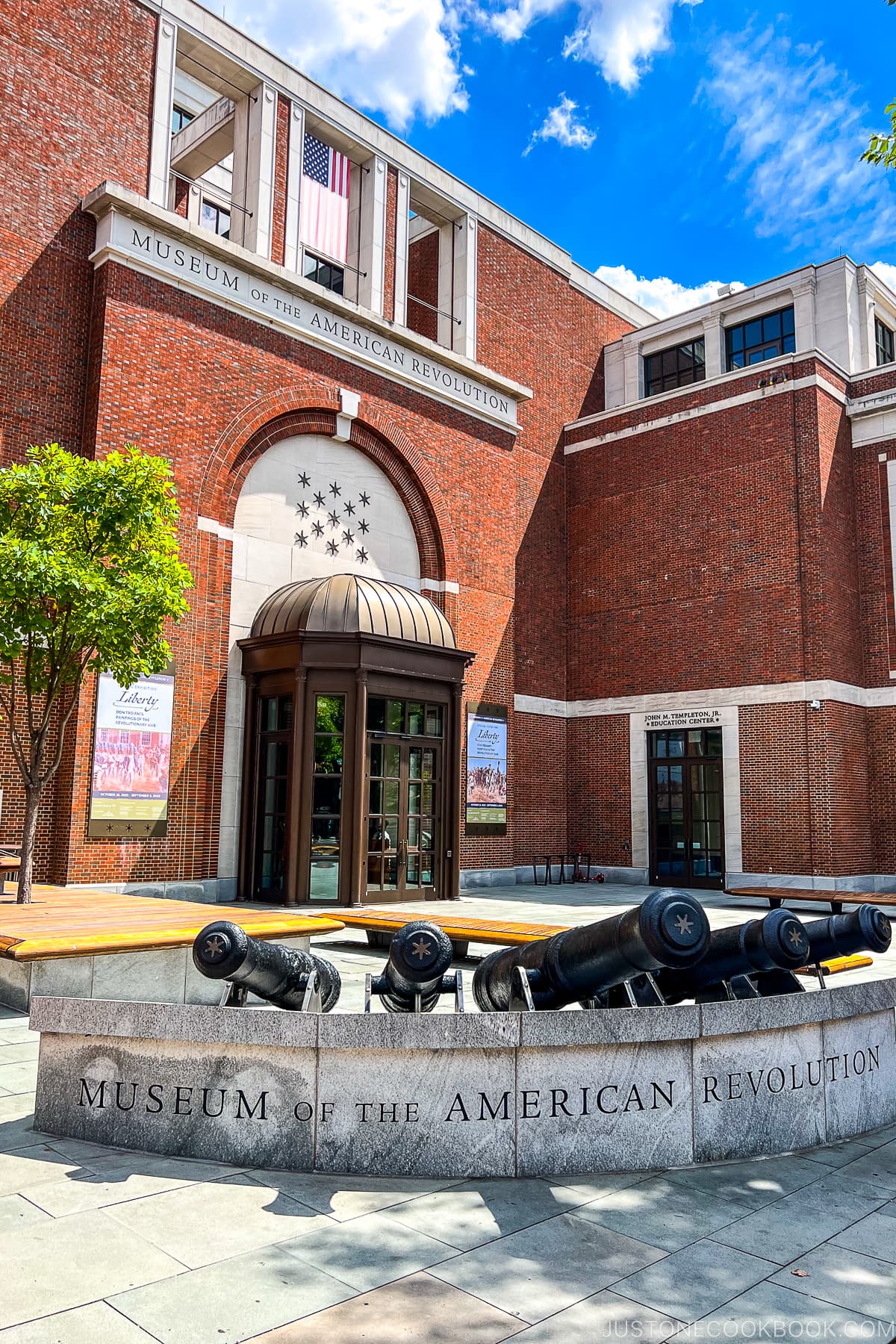 Museo della Rivoluzione americana esterno in mattoni
