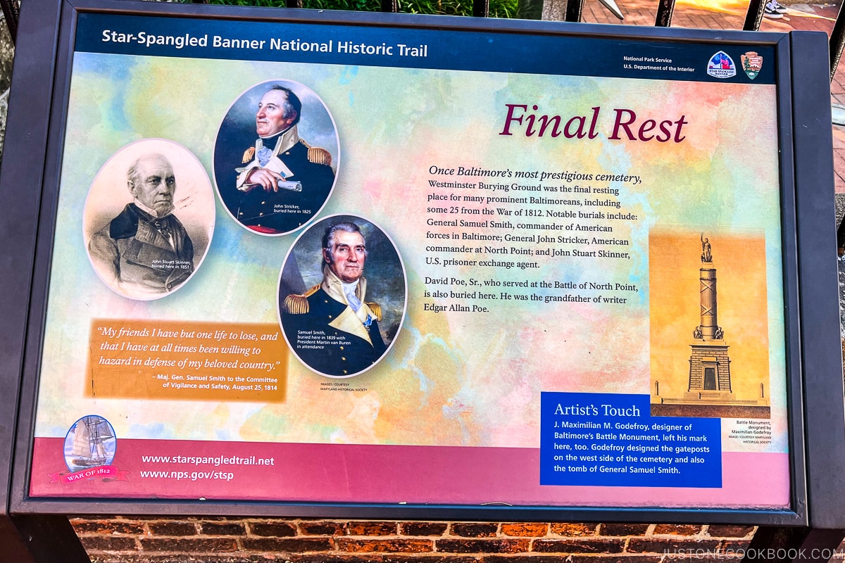 Westminster Hall and Burying Ground Final Rest sign