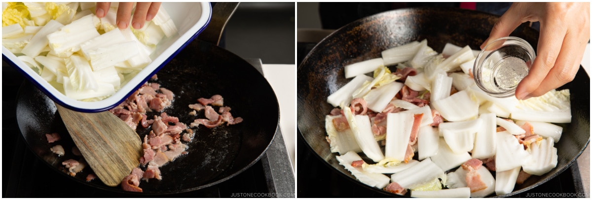 Napa Cabbage Stir Fry 6