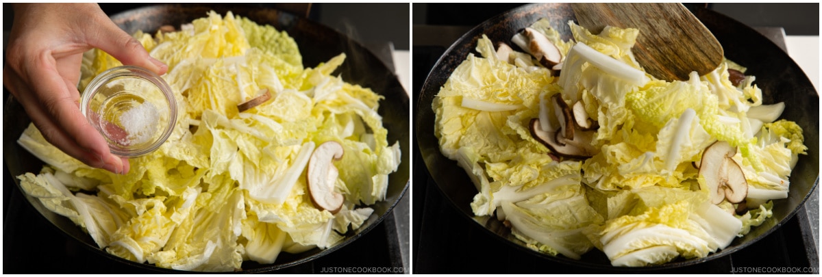 Napa Cabbage Stir Fry 9
