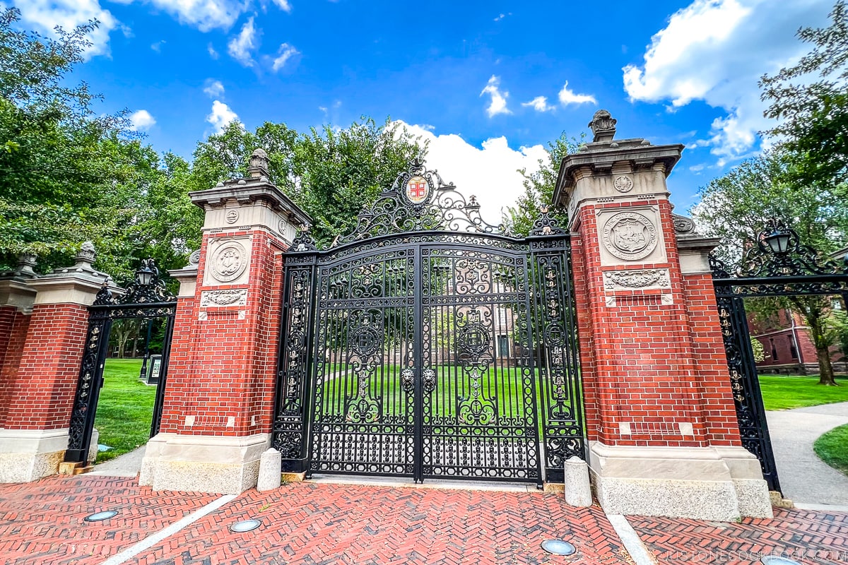 Van Wickle Gates at Brown University