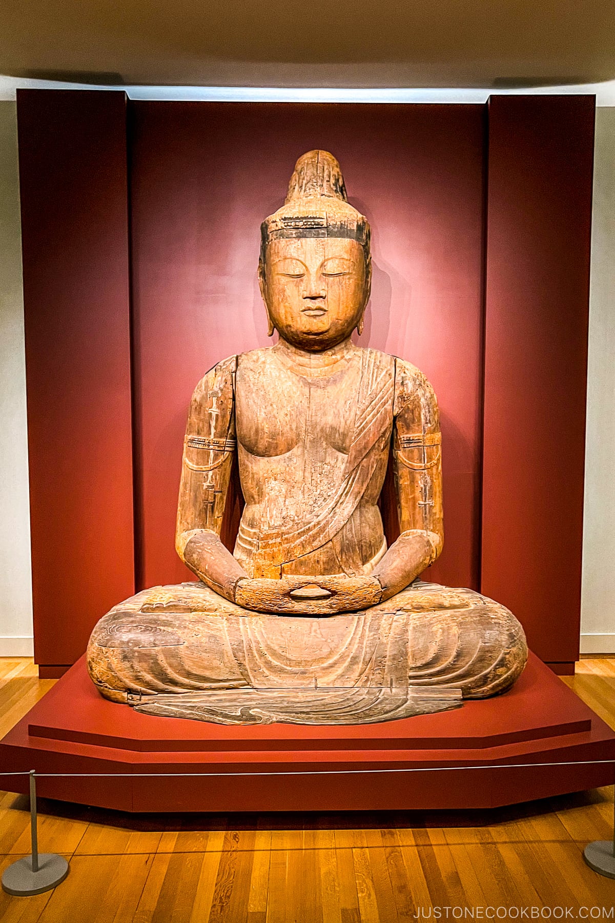 antique buddha statue at RISD Museum