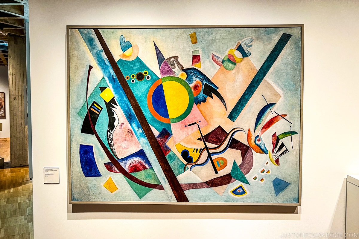Wassily Kandinsky artwork at Yale University Art Gallery
