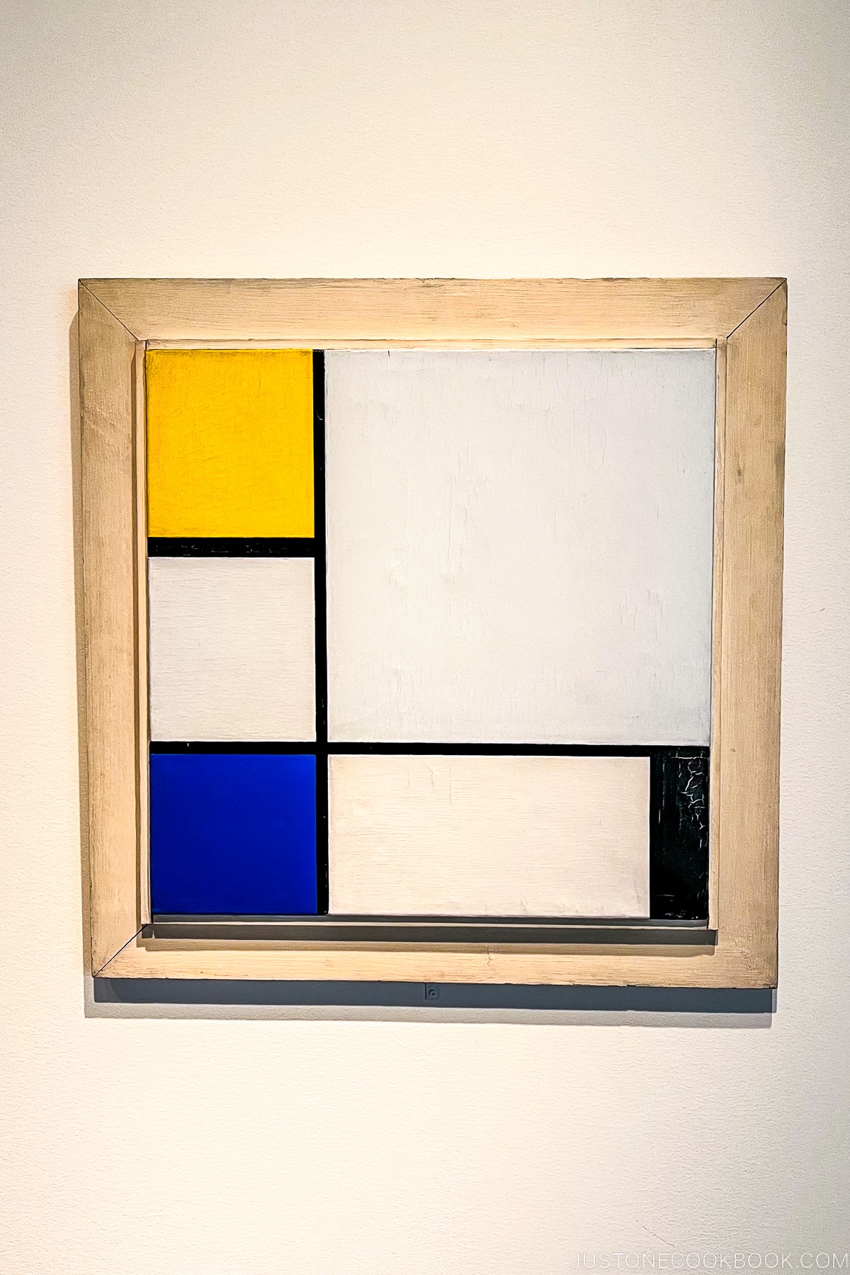 Piet Mondrian artwork at Yale University Art Gallery