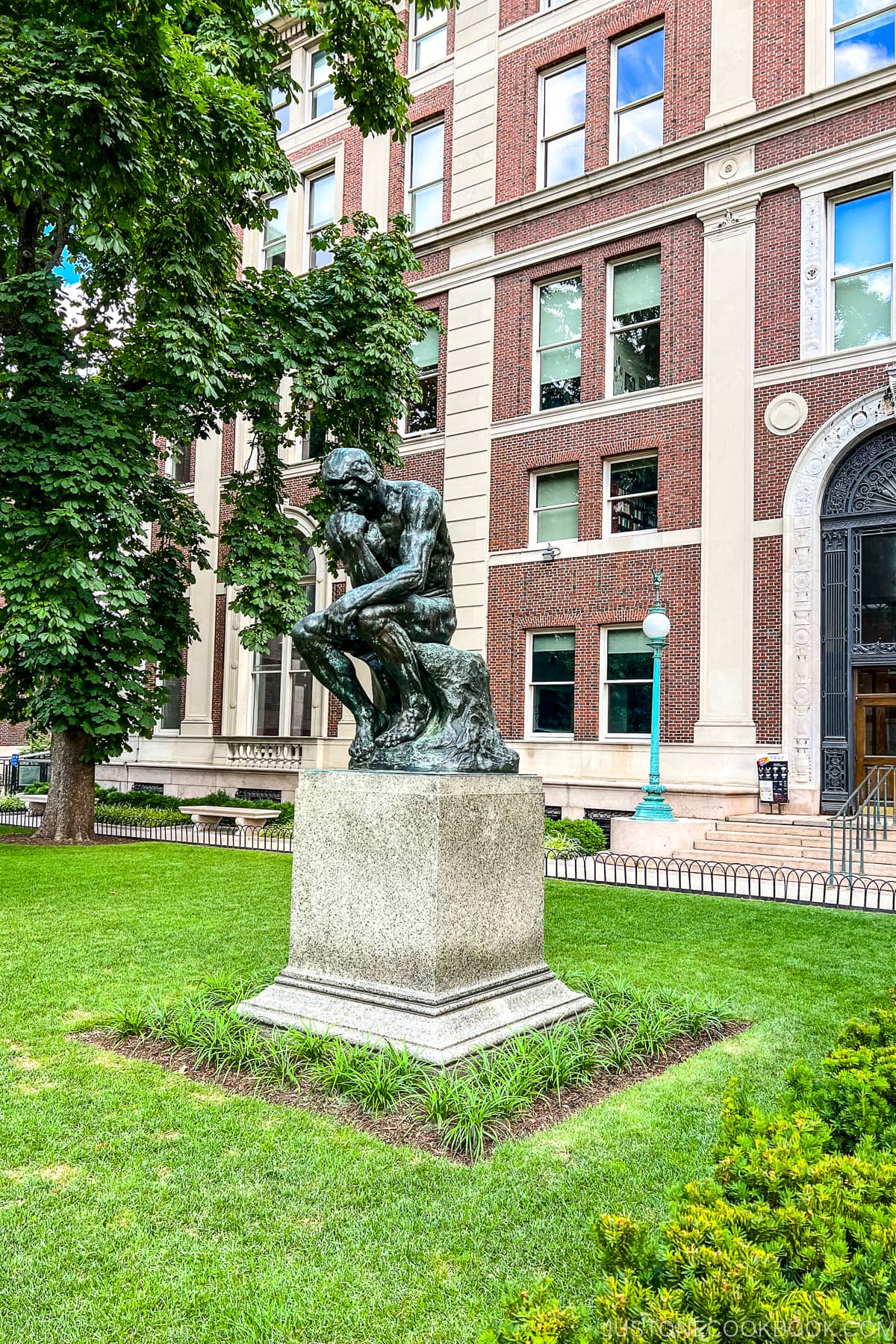The Thinker Statue at Columbia University