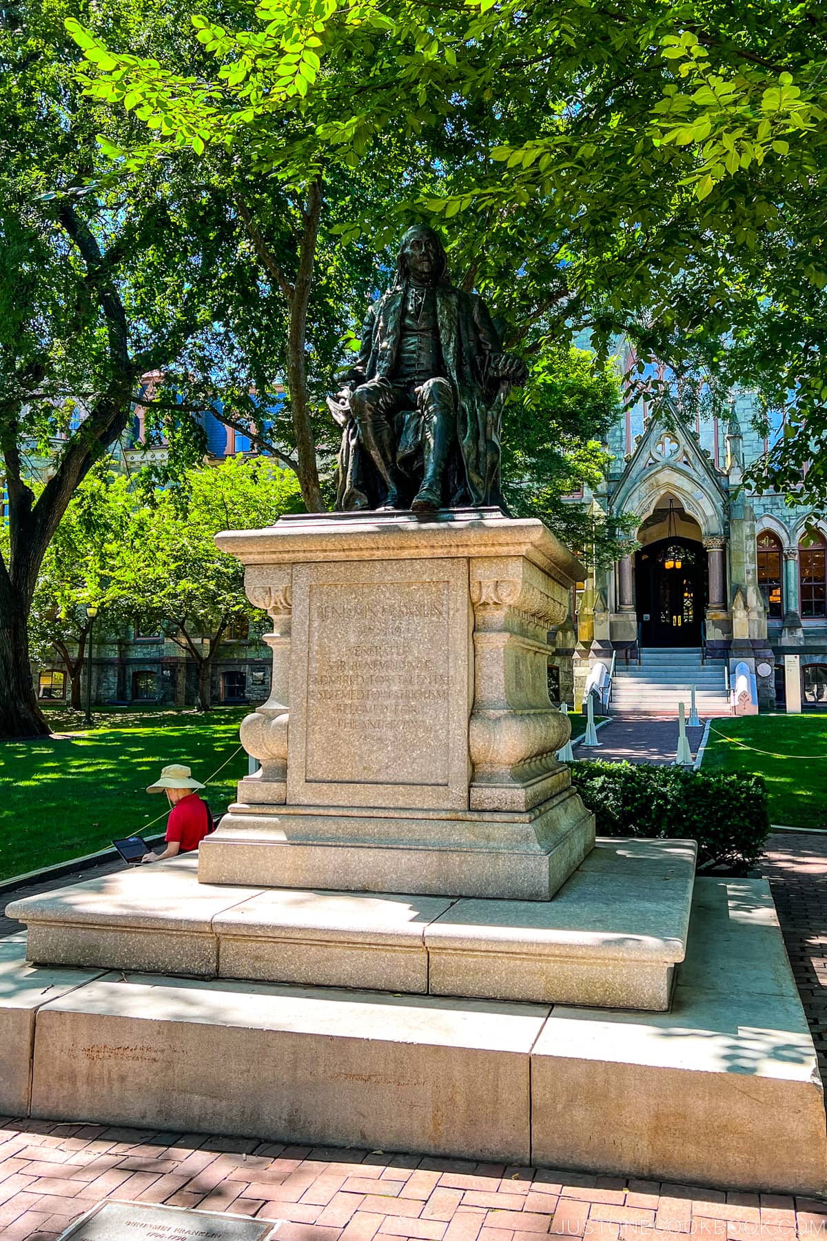 Benjamin Franklin Statue University of Pennsylvania