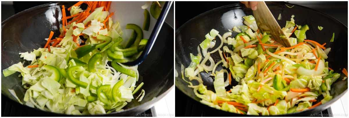 Vegetable Yakisoba 9