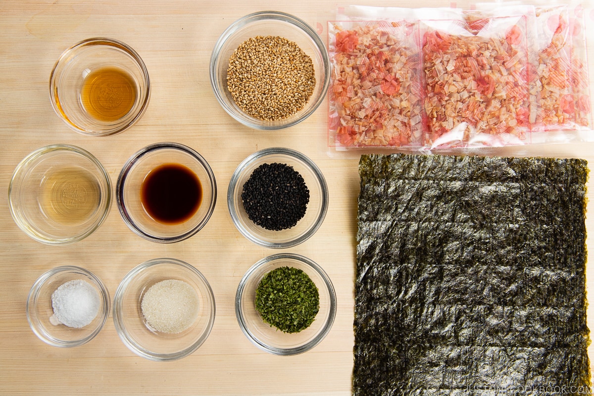 Homemade Furikake Recipe Ingredients NEW