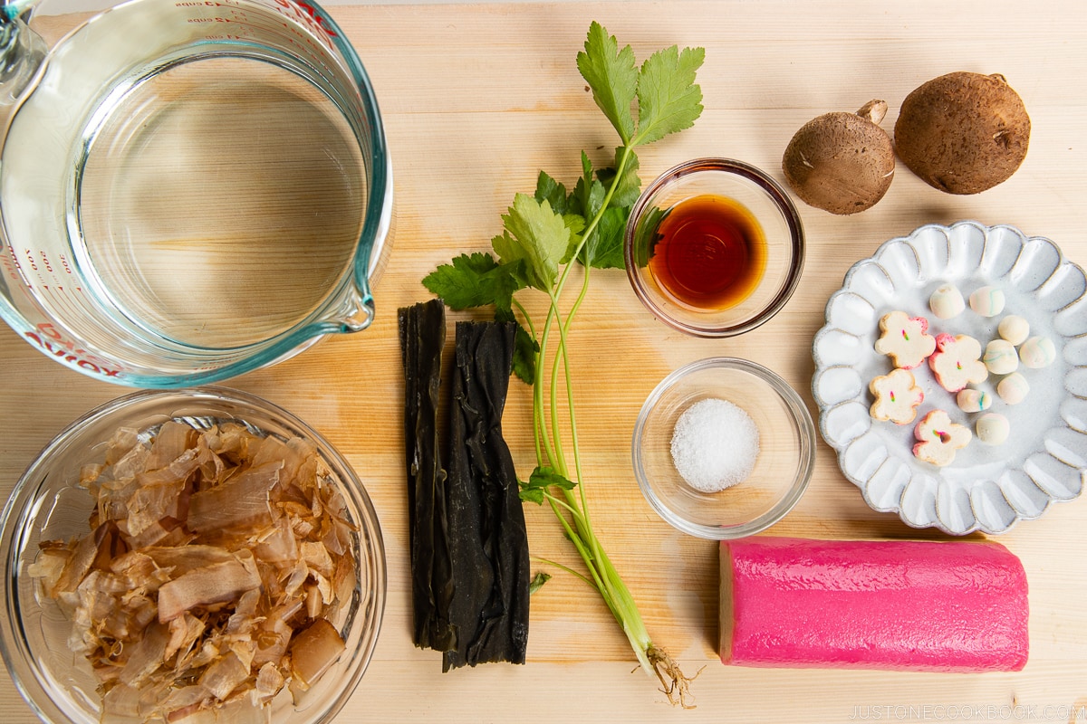 Clear Soup (Osumashi) Ingredients