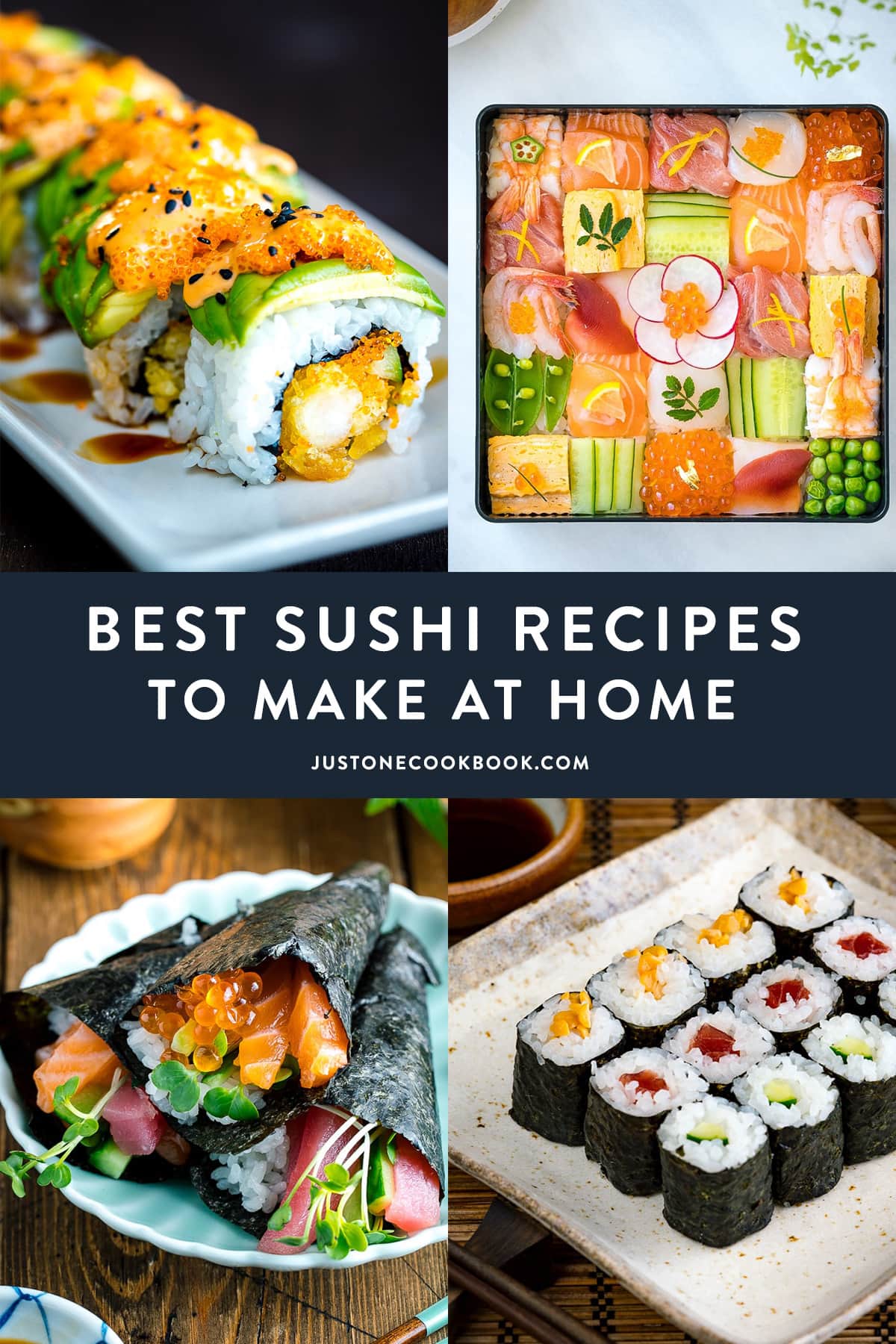 Best Sushi Recipes to Make At Home (How to Guide) • Just One Cookbook
