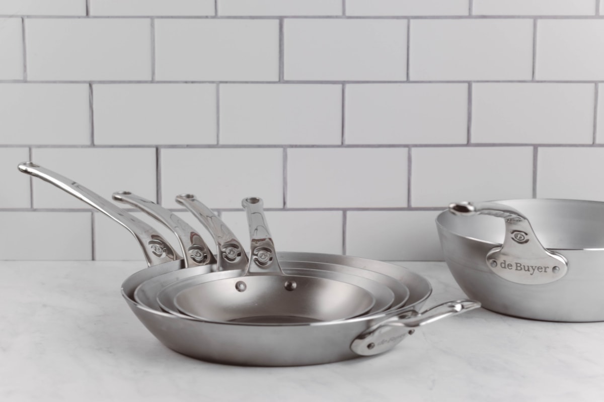 de Buyer Mineral B Carbon Steel & Wood Cookwareon Food52