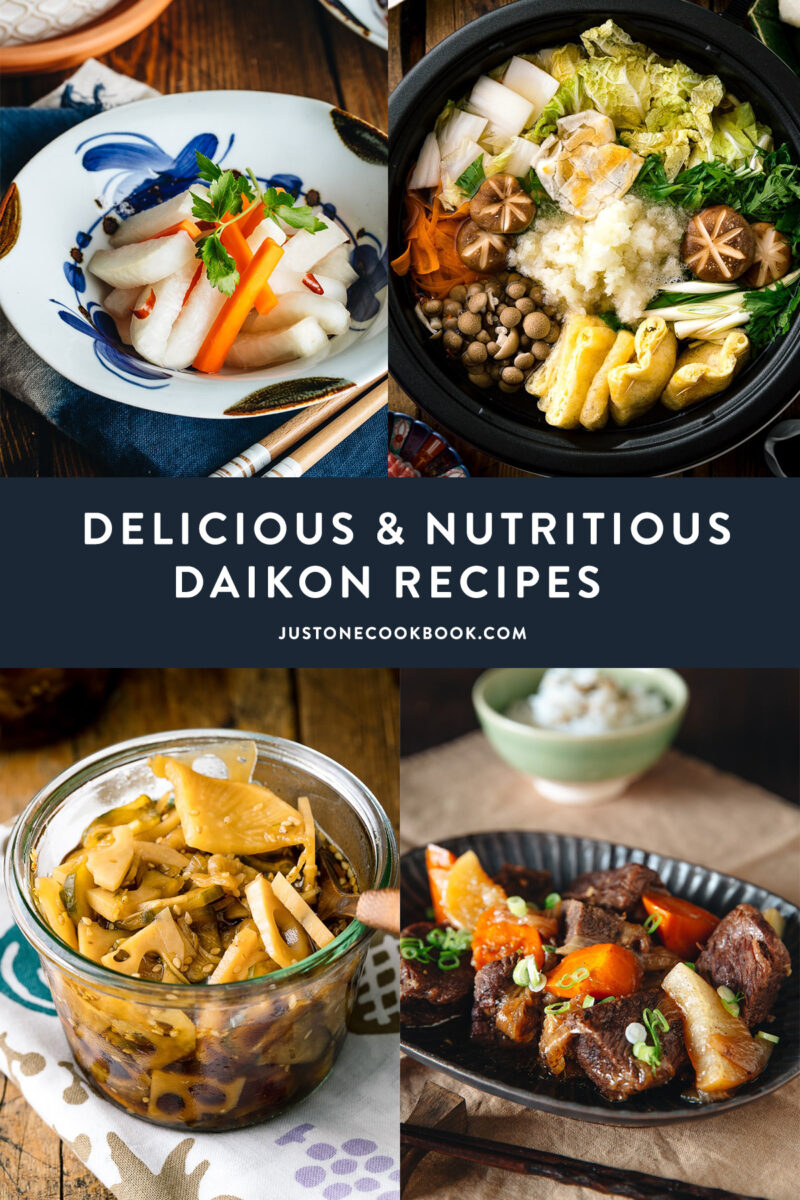 16 Delicious Daikon Recipes (Plus More Ways to Use It) • Just One Cookbook 16 Delicious Daikon Recipes (Plus More Ways to Use It) • Just One Cookbook