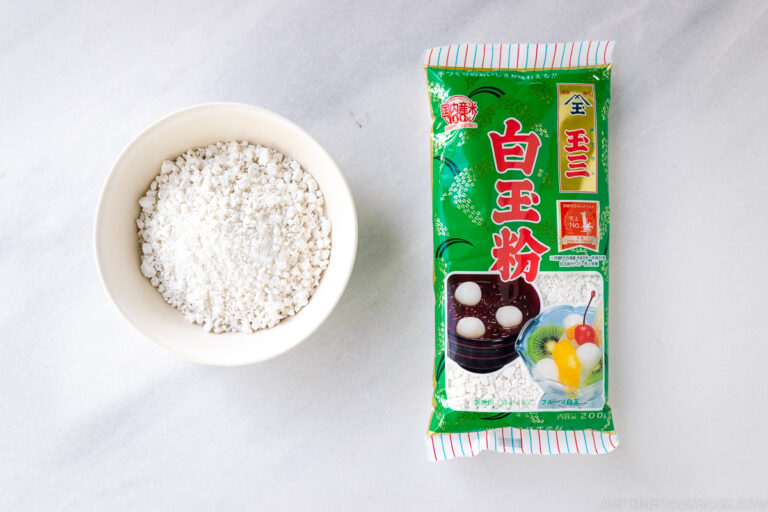Shiratamako (Sweet Rice Flour) • Just One Cookbook