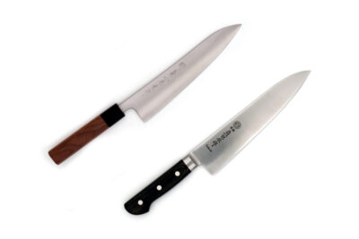 image of two high quality kikuichi knives